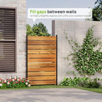 wood privacy fence screen outdoor privacy panels ac, view 9