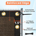 icover 4x50ft privacy screen fence, outdoor fencing panels showing dimensions