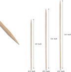 Bamboo Plant Stakes,HAINANSTRY Wood Plant Supports,Natural Bamboo Sticks for Plants/Floral/Potted Plant,Wooden Sign Posting Garden Sticks - 18 Inches 25 Pack