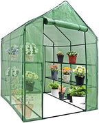 homgarden homgarden greenhouse,57 x 57 x 76'' greenhouses shown in use