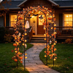 metal garden arbors 8ft thickened arch trellis for, package contents
