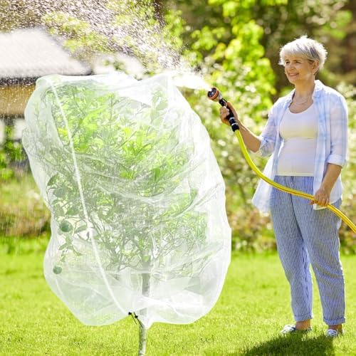 fruit tree netting, plant mesh netting for garden on a desk or shelf