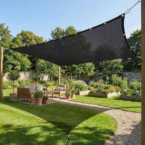 40% shade cloth 8×20ft hdpe mesh net with, close-up detail