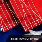 g128 american usa flag | 10x15 ft | showing dimensions