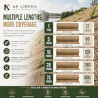 jute erosion control, soil saver mesh blanket, close-up detail