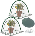porayhut pop up greenhouse cover flower house,pack of on a desk or shelf