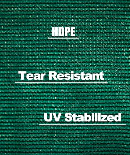 e.share 90% green shade cloth 10ft x 10ft, close-up detail