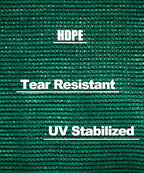 e.share 90% green shade cloth 10ft x 10ft, close-up detail