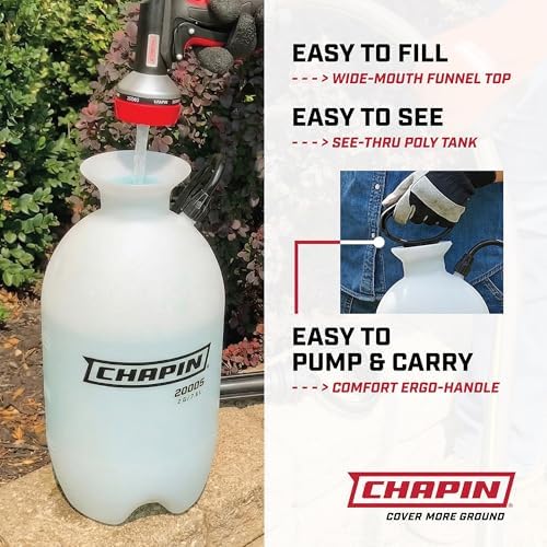 chapin 20024 surespray 2-gallon pump sprayer for lawn, close-up detail