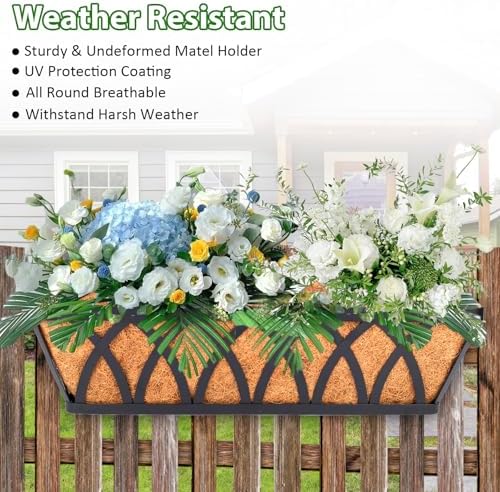 lchuang deck railing planter window box - 3, view 9