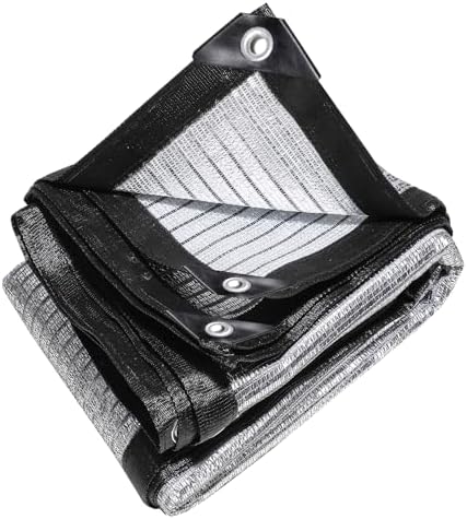 e.share 80-85% reflective aluminet shade cloth,10ft x 16ft, front angle view
