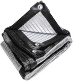 e.share 80-85% reflective aluminet shade cloth,10ft x 16ft, front angle view