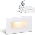 leonlite 3-pack 5cct 120v led step lights, horizontal, main product view