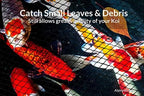 alpinereach pond netting kit 15 x 20 feet, close-up detail