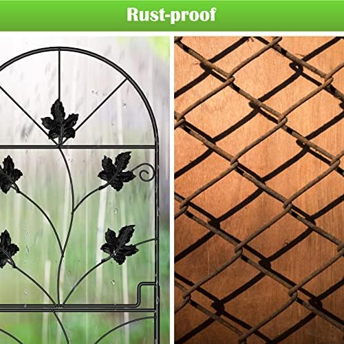 decorative garden fence panels no dig fencing, total, package contents