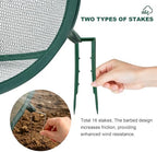 pop-up mesh plant enclosure, plant cover for vegetables, package contents