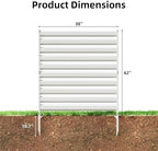 42" h x 38" w (3 panels) air, close-up detail