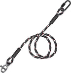 2 Pack 5ft (60") Tree Swing Rope Hammock Tree Swing Hanging Strap | 2500LBs Capacity Adjustable Hammock Rope with Carabiners Tree Extender Rope for Swing chair, Hanging Chair, Tree Swing Seat