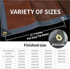 tarpal tarp 8x12 feet super heavy duty tarps on a desk or shelf
