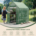 small greenhouse for outdoors, walk-in plant greenhouse with shown in use
