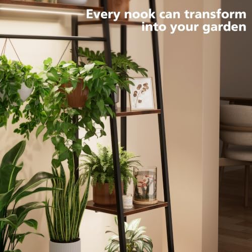 bacekoll plant stand with grow lights 6 tier, close-up detail