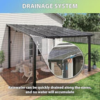 aoxun premium gazebo aluminum frame & polycarbonate panel, package contents