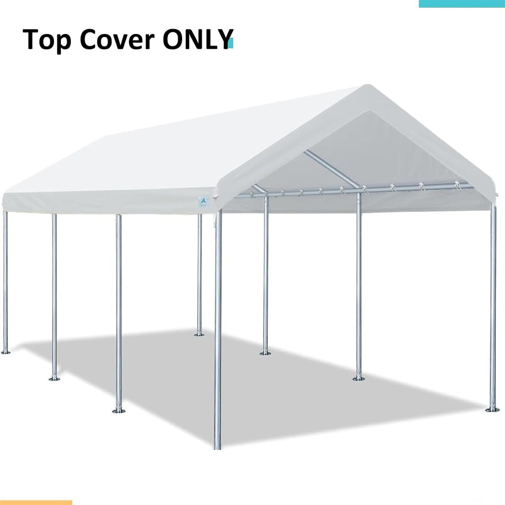 carport replacement canopy cover for car tent top shown in use