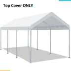 carport replacement canopy cover for car tent top shown in use