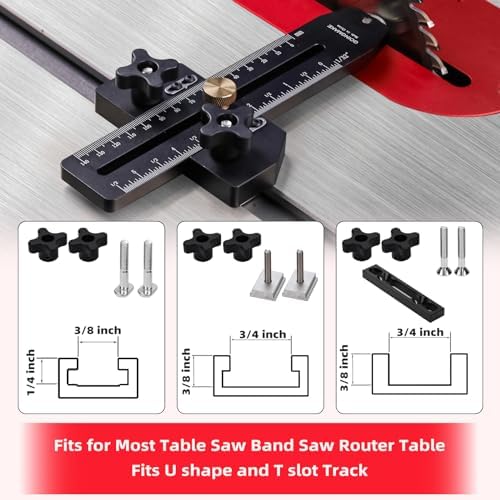 goingmake thin rip jig table saw jig guide shown in use
