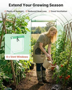 vevor walk-in tunnel greenhouse, 10 x 7 x, package contents