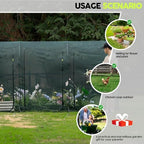 poray large 12.3x4ft tunnel plant netting cover,6ft tall on a desk or shelf