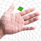 mist net deep pockets nylon 110/2d 15mm mesh showing dimensions