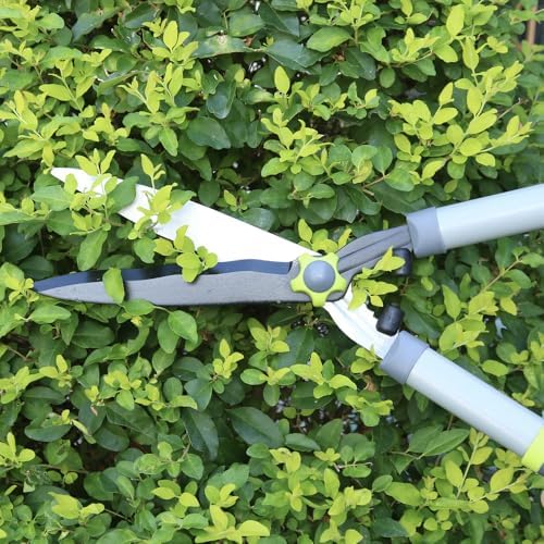 altdorff garden loppers pruning shears, updated 3pcs hedge showing dimensions