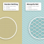 garden netting cover for bird, insect & bug on a desk or shelf