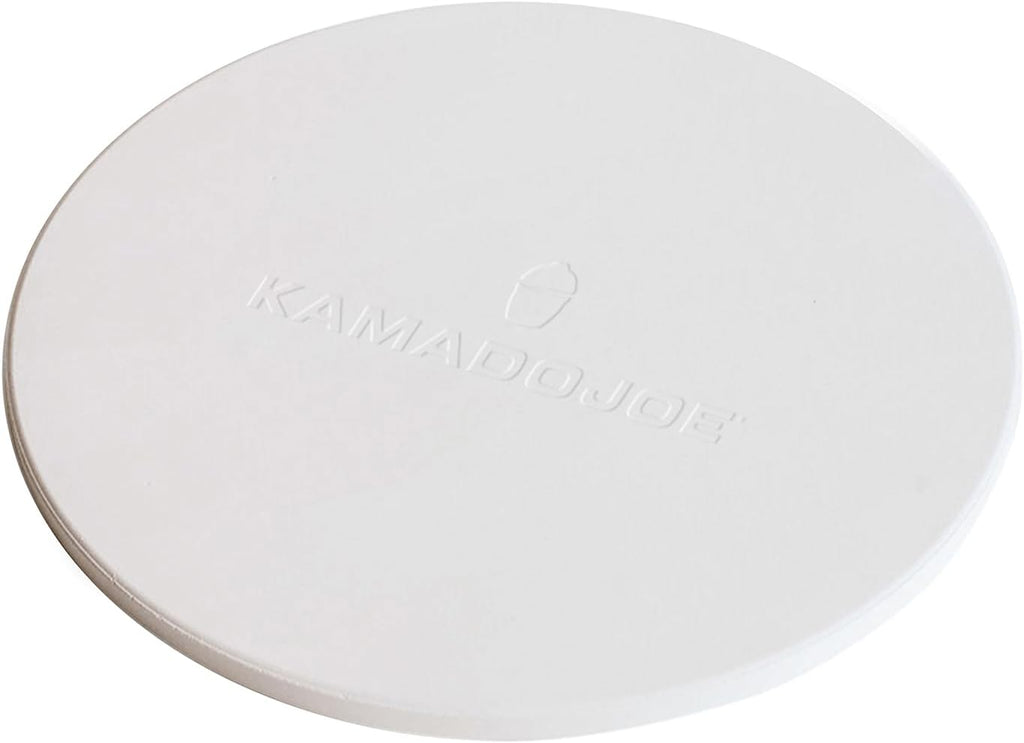 Kamado Joe 15-inch Ceramic Pizza Stone for Brick-Oven Style Pizza Compatible with Kamado Joe Classic Joe 18-inch Charcoal Grill and Smokers, Model KJ-PS23