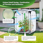 ohuhu pop up house - fast set-up small, close-up detail