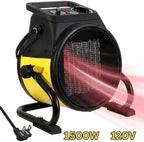 dura heat euh1465 electric forced air heater with, view 10