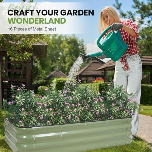 g good gain raised garden bed outdoor, 4-in-1, package contents