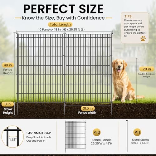 no dig garden fence, dog fencing outdoor for shown in use