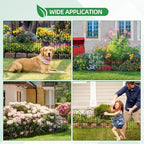 28ft in x 22in decorative garden fence, 26, package contents