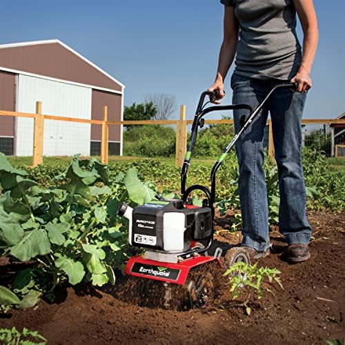 earthquake mc43 cultivator, 43cc 2-cycle viper engine, 6-10” on a desk or shelf