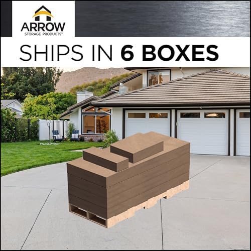 arrow carports galvanized steel carport, full-size metal carport, package contents