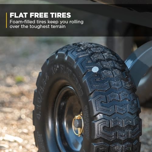 gorilla carts dump garden cart, 4 cu ft, package contents
