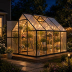 hooyeah greenhouse kits for outdoors, 6x10 ft walk-in on a desk or shelf