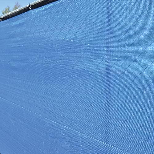 6'x50' 6ft tall 3rd gen royal blue fence, package contents