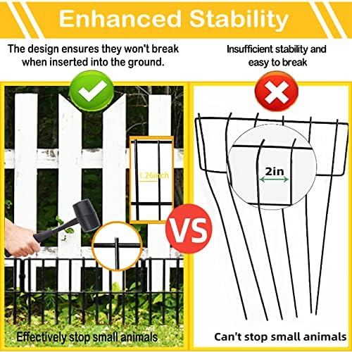 blingluck animal barrier fence, 30 pcs upgrade 1.26, side view