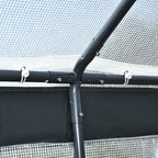 outsunny 10' x 7' x 7' greenhouse walk-in, view 9