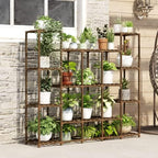 bamworld large plant shelf indoor plant shelf outdoor on a desk or shelf