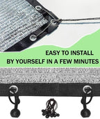 70% reflective aluminum shade cloth 13x24 ft – on a desk or shelf