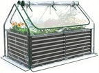 quictent large raised garden bed with cover 6x3x2, main product view